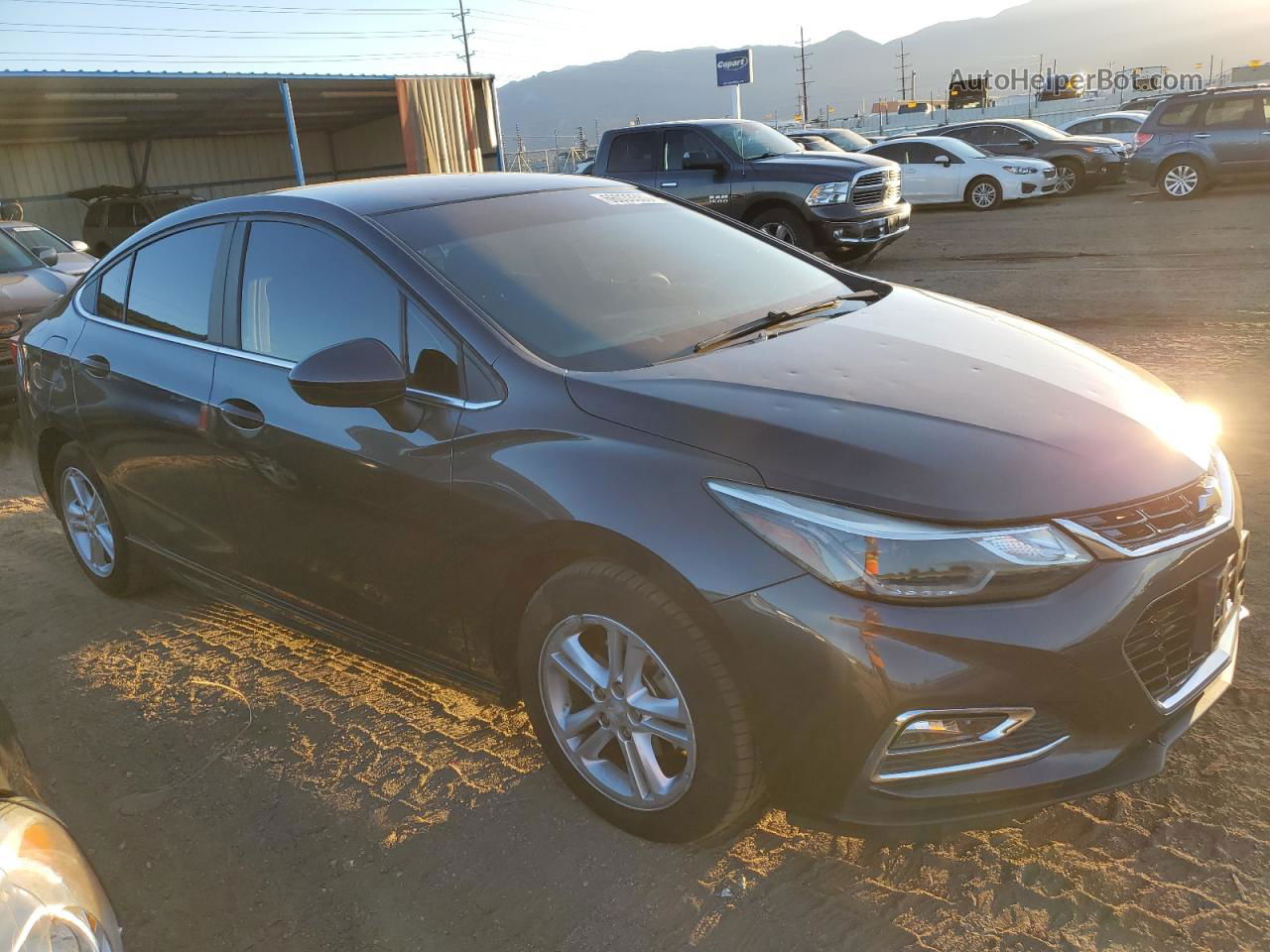 2016 Chevrolet Cruze Lt Gray vin: 1G1BE5SM0G7290824