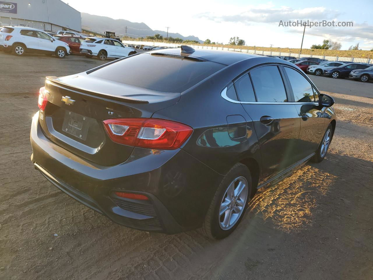 2016 Chevrolet Cruze Lt Gray vin: 1G1BE5SM0G7290824