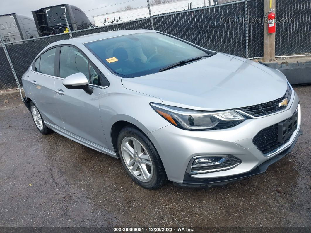 2017 Chevrolet Cruze Lt Auto Silver vin: 1G1BE5SM0H7104197