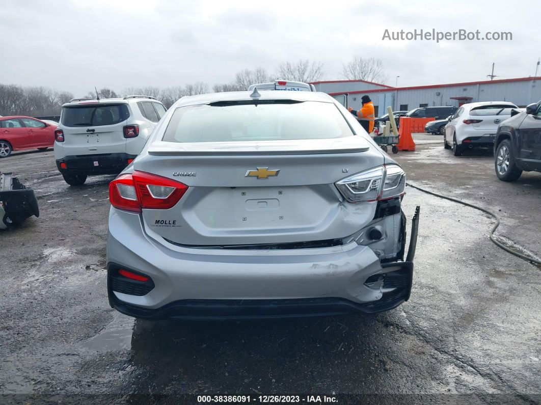 2017 Chevrolet Cruze Lt Auto Silver vin: 1G1BE5SM0H7104197