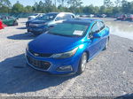 2017 Chevrolet Cruze Lt Auto Blue vin: 1G1BE5SM0H7106290