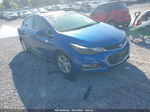 2017 Chevrolet Cruze Lt Auto Blue vin: 1G1BE5SM0H7106290