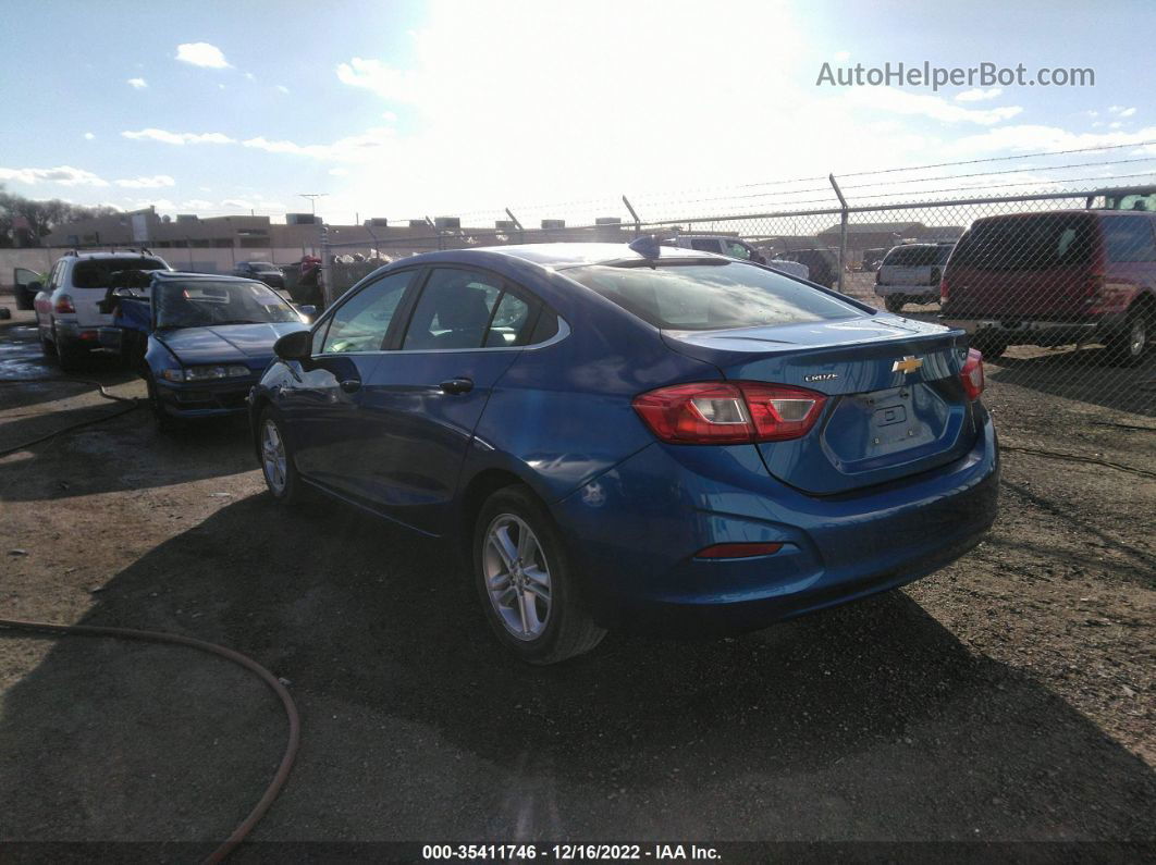 2017 Chevrolet Cruze Lt Auto Blue vin: 1G1BE5SM0H7110131