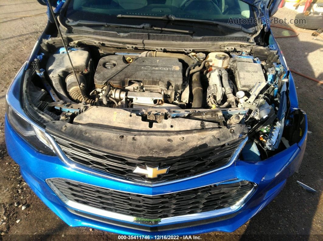 2017 Chevrolet Cruze Lt Auto Blue vin: 1G1BE5SM0H7110131
