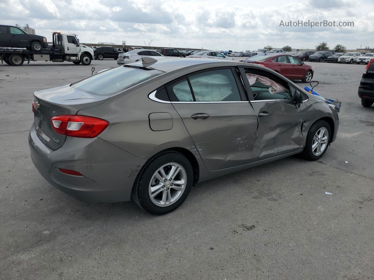 2017 Chevrolet Cruze Lt Beige vin: 1G1BE5SM0H7124546