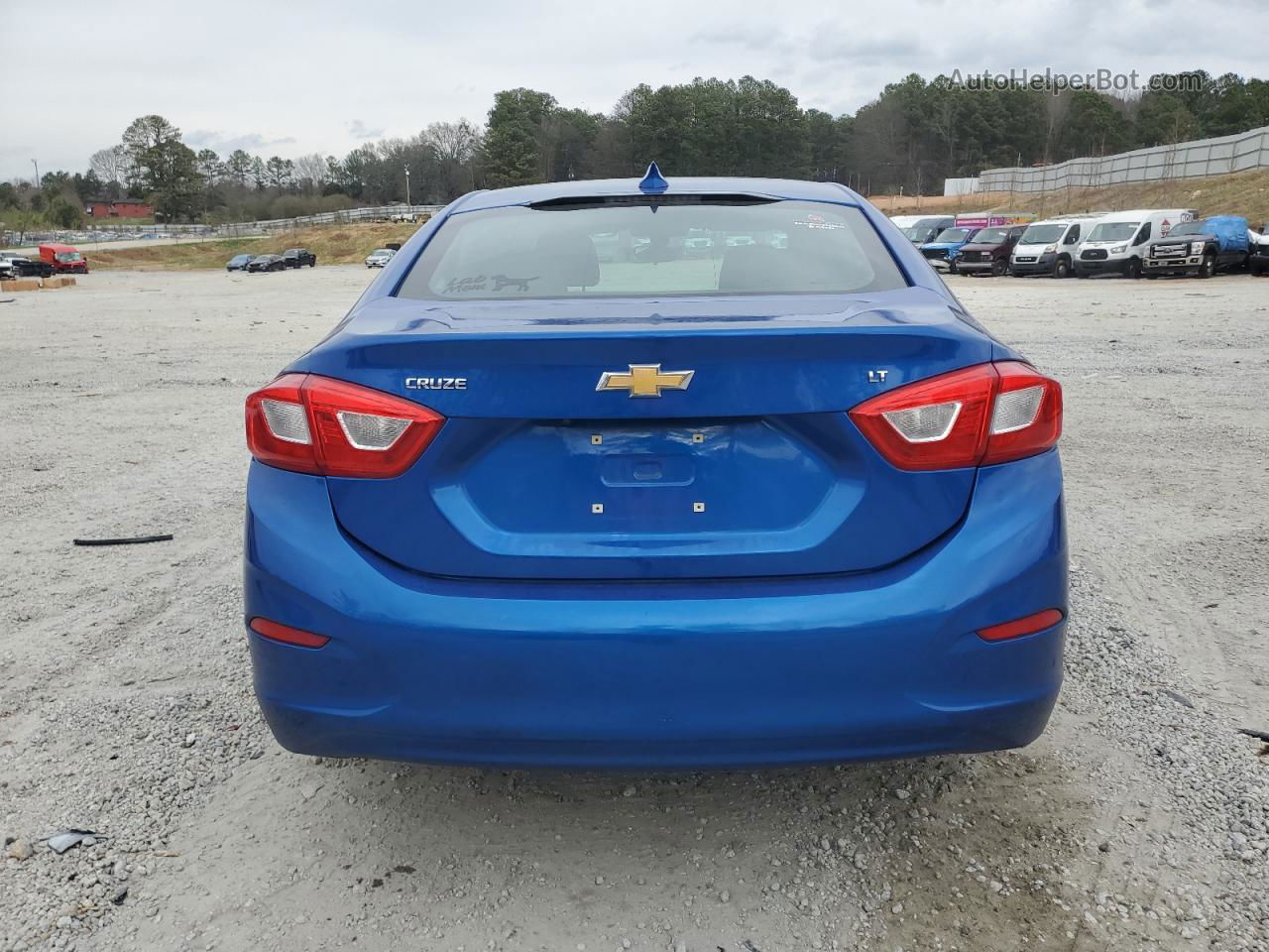 2017 Chevrolet Cruze Lt Blue vin: 1G1BE5SM0H7138219