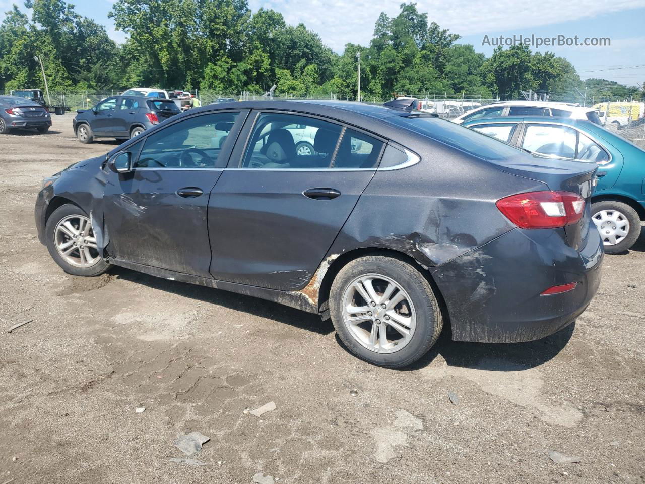 2017 Chevrolet Cruze Lt Gray vin: 1G1BE5SM0H7169518