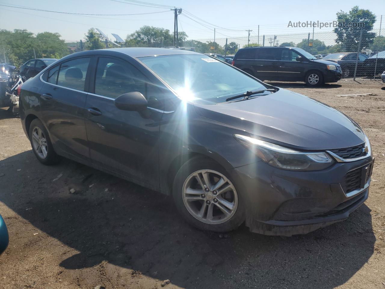 2017 Chevrolet Cruze Lt Gray vin: 1G1BE5SM0H7169518