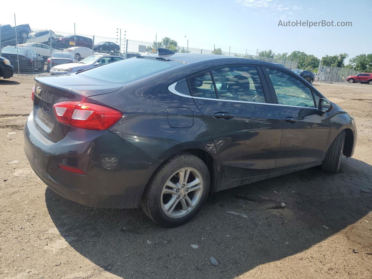 2017 Chevrolet Cruze Lt Gray vin: 1G1BE5SM0H7169518