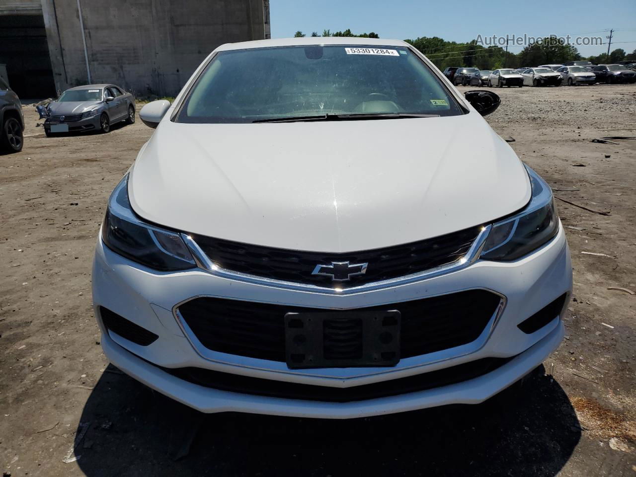 2017 Chevrolet Cruze Lt White vin: 1G1BE5SM0H7179529