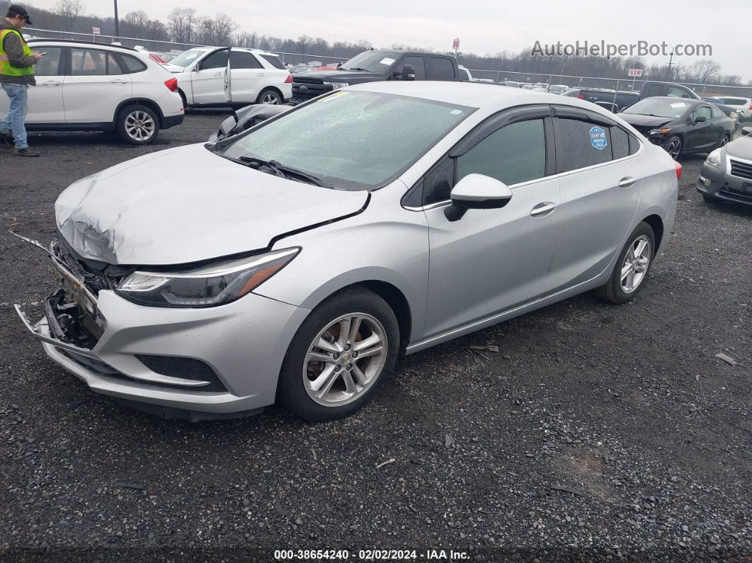 2017 Chevrolet Cruze Lt Auto Silver vin: 1G1BE5SM0H7187596