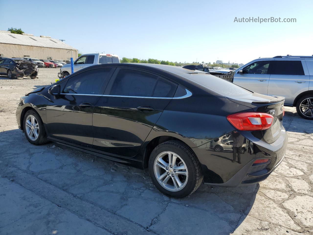 2017 Chevrolet Cruze Lt Черный vin: 1G1BE5SM0H7187758