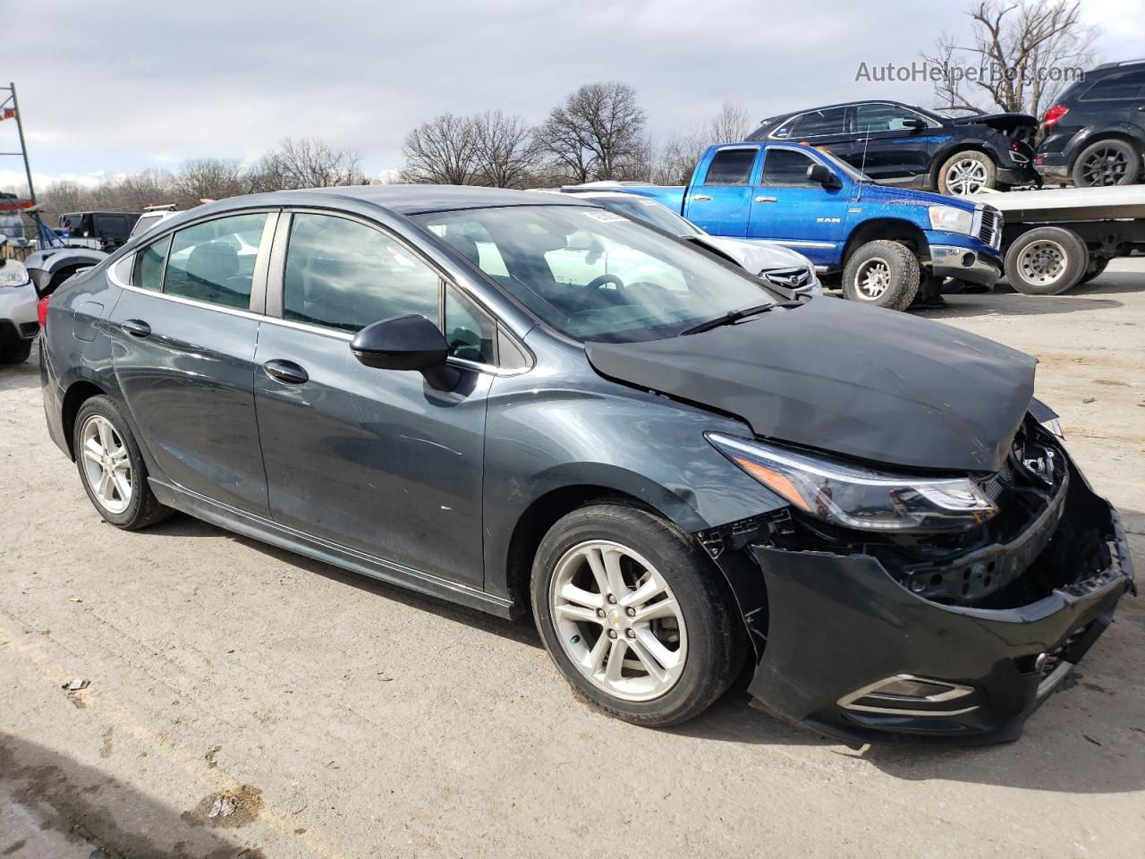 2017 Chevrolet Cruze Lt Black vin: 1G1BE5SM0H7208723