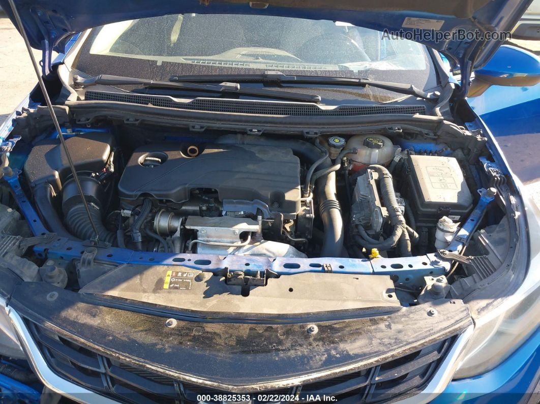 2017 Chevrolet Cruze Lt Auto Blue vin: 1G1BE5SM0H7214618