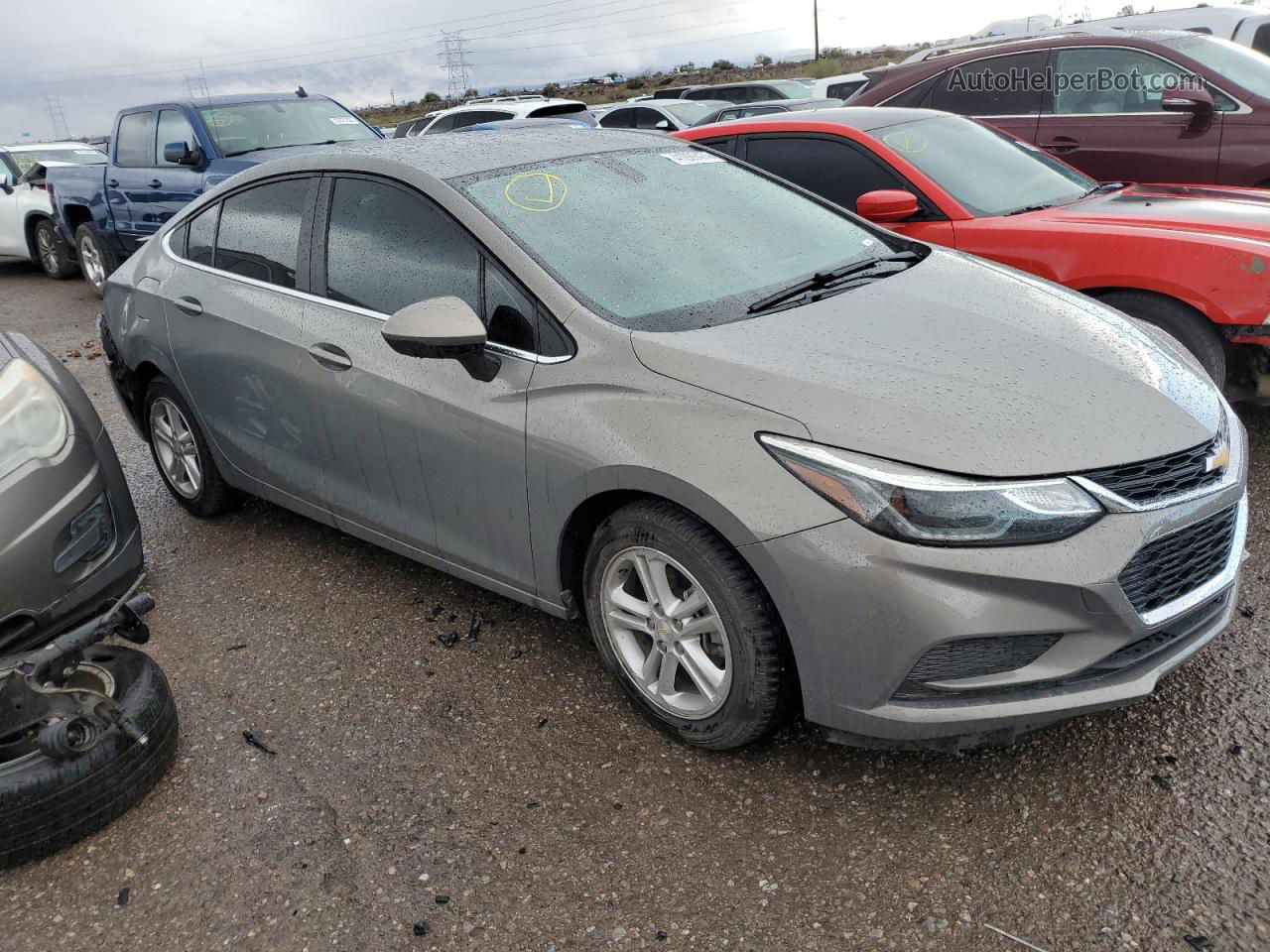 2017 Chevrolet Cruze Lt Gray vin: 1G1BE5SM0H7229829