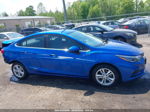 2017 Chevrolet Cruze Lt Auto Blue vin: 1G1BE5SM0H7239048