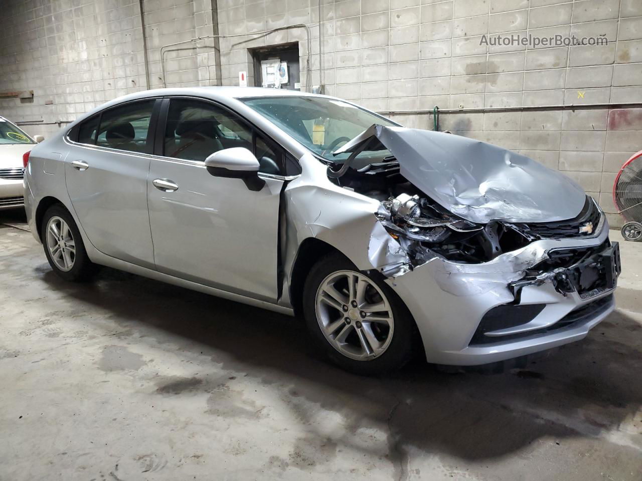 2017 Chevrolet Cruze Lt Silver vin: 1G1BE5SM0H7244265