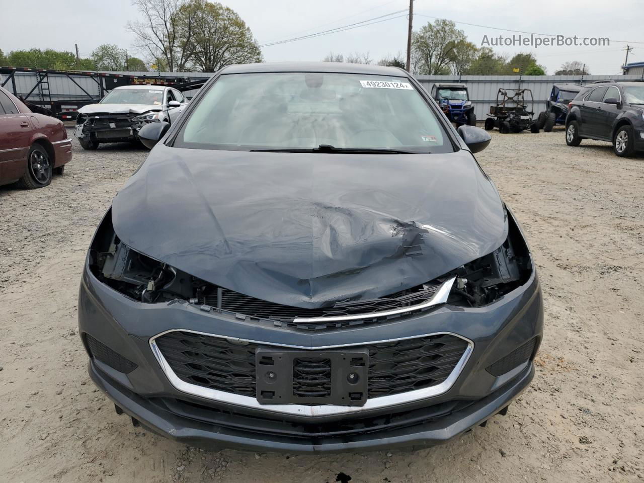 2017 Chevrolet Cruze Lt Charcoal vin: 1G1BE5SM0H7255718