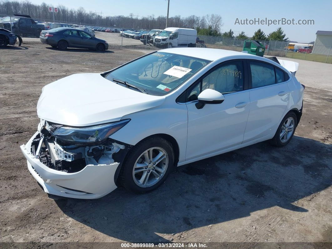 2017 Chevrolet Cruze Lt Auto White vin: 1G1BE5SM0H7262815