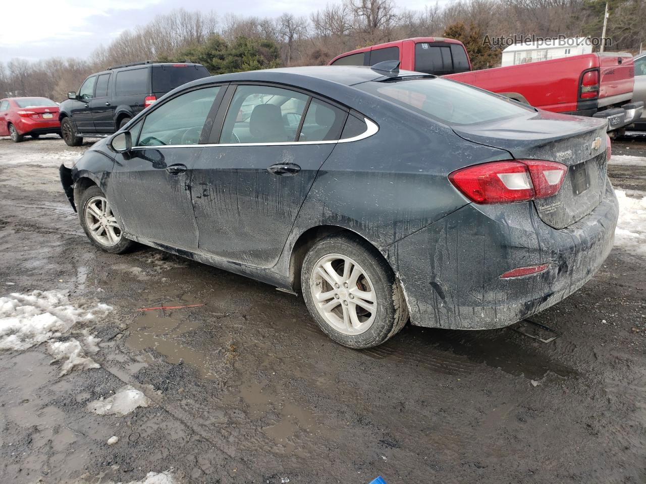 2017 Chevrolet Cruze Lt Charcoal vin: 1G1BE5SM0H7275113