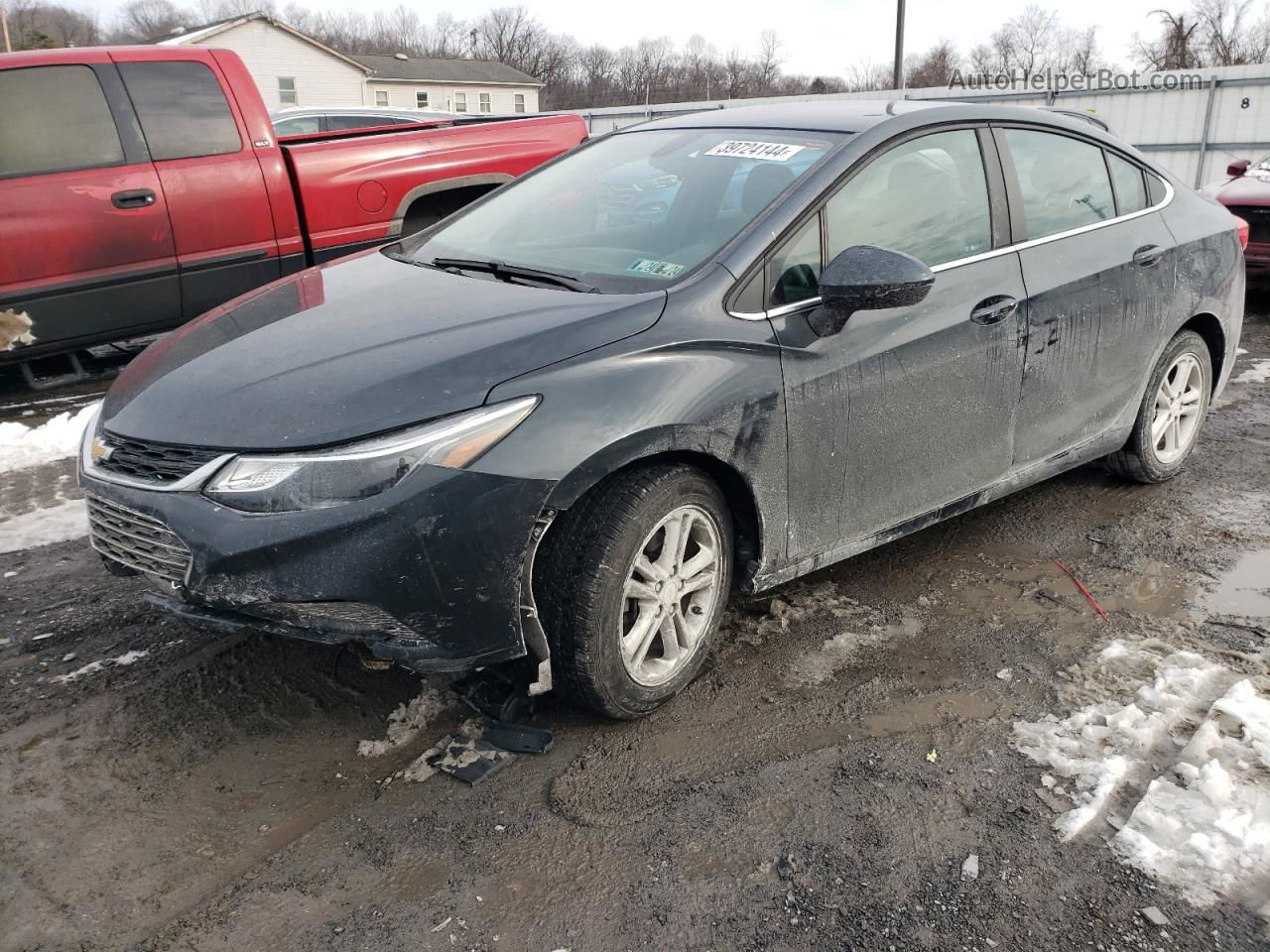 2017 Chevrolet Cruze Lt Charcoal vin: 1G1BE5SM0H7275113