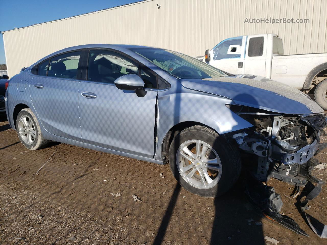 2018 Chevrolet Cruze Lt Синий vin: 1G1BE5SM0J7119188