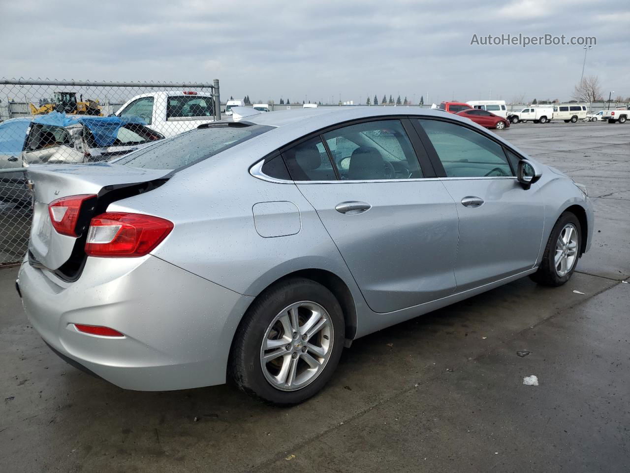 2018 Chevrolet Cruze Lt Silver vin: 1G1BE5SM0J7127341