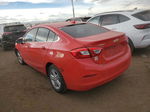 2018 Chevrolet Cruze Lt Red vin: 1G1BE5SM0J7131342