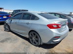 2018 Chevrolet Cruze Lt Auto Серебряный vin: 1G1BE5SM0J7145046