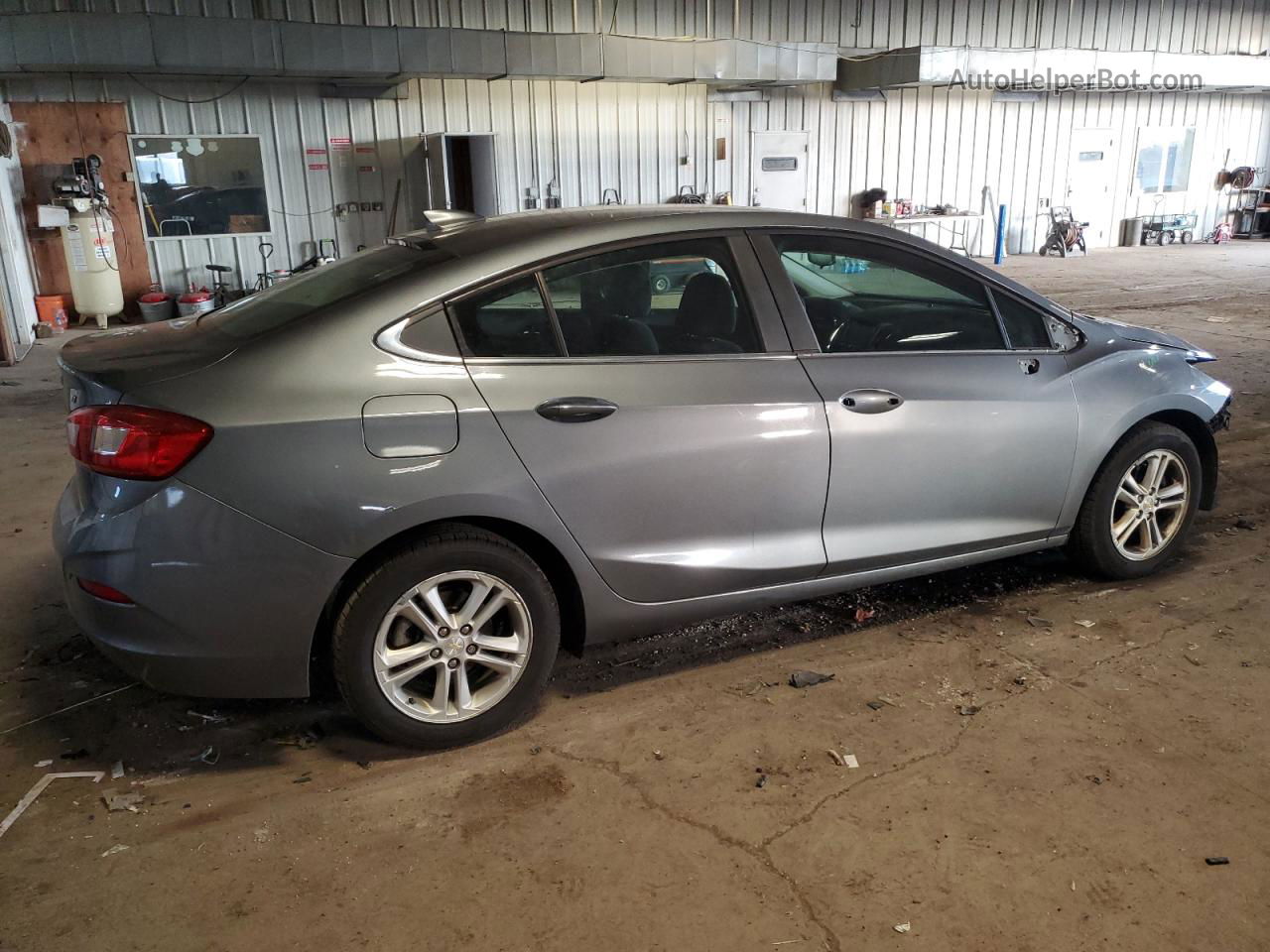 2018 Chevrolet Cruze Lt Gray vin: 1G1BE5SM0J7155933