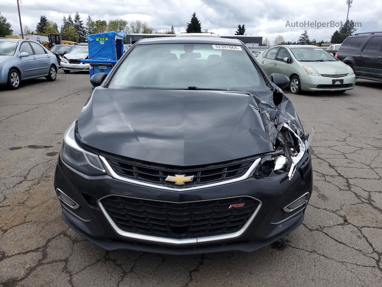 2018 Chevrolet Cruze Lt Black vin: 1G1BE5SM0J7157679