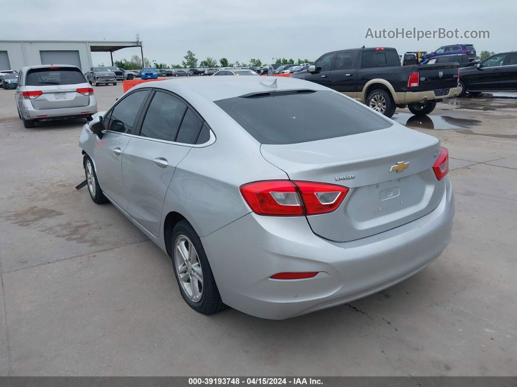 2018 Chevrolet Cruze Lt Auto Silver vin: 1G1BE5SM0J7161750