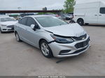 2018 Chevrolet Cruze Lt Auto Silver vin: 1G1BE5SM0J7161750