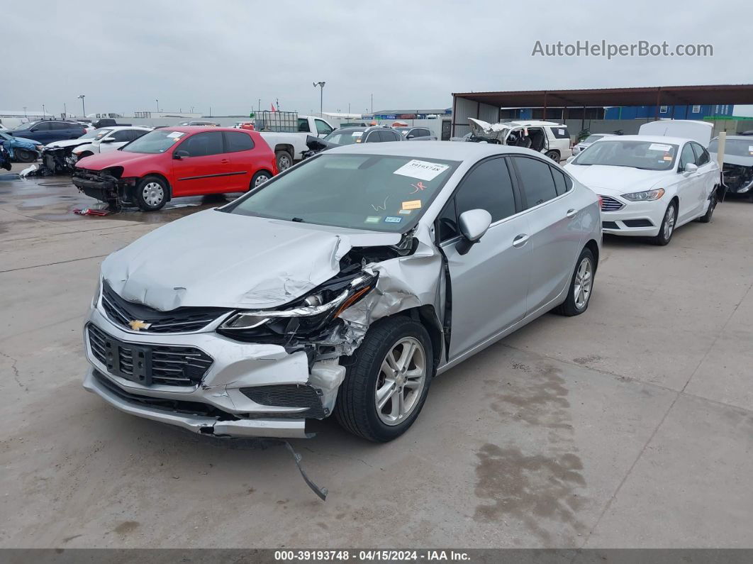 2018 Chevrolet Cruze Lt Auto Silver vin: 1G1BE5SM0J7161750