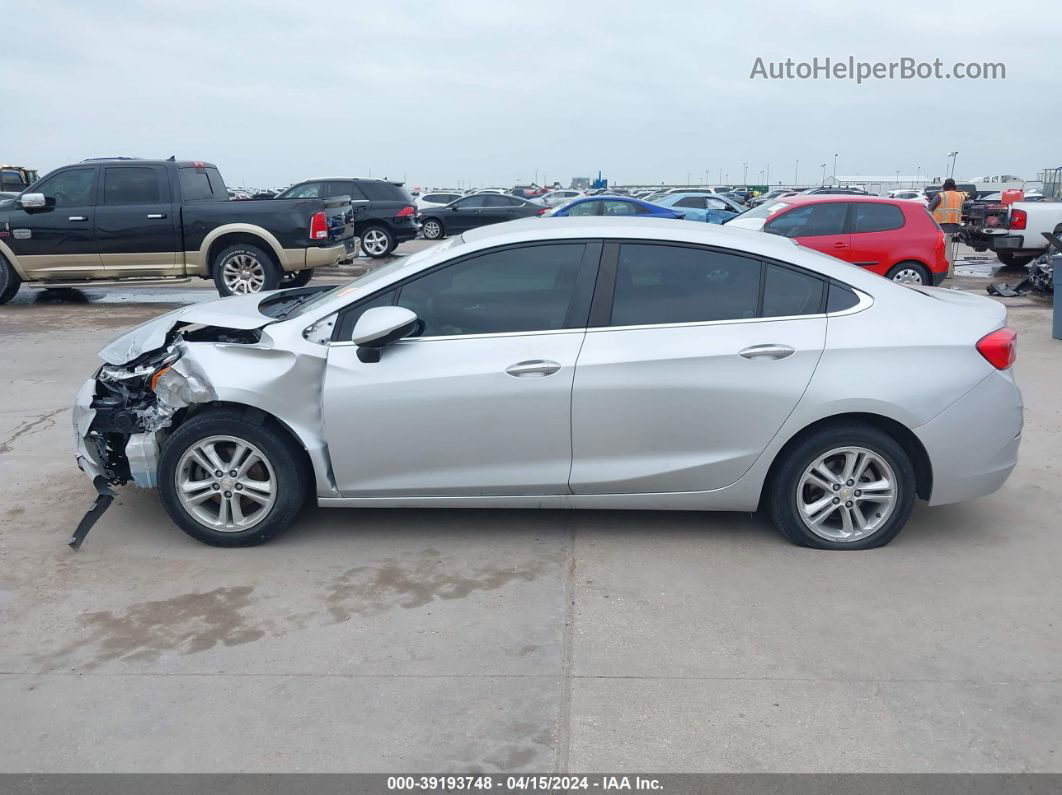 2018 Chevrolet Cruze Lt Auto Silver vin: 1G1BE5SM0J7161750