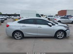 2018 Chevrolet Cruze Lt Auto Silver vin: 1G1BE5SM0J7161750