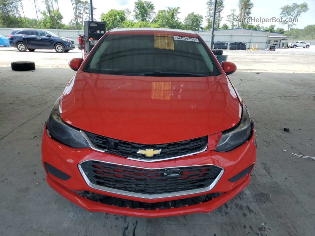 2018 Chevrolet Cruze Lt Красный vin: 1G1BE5SM0J7168052