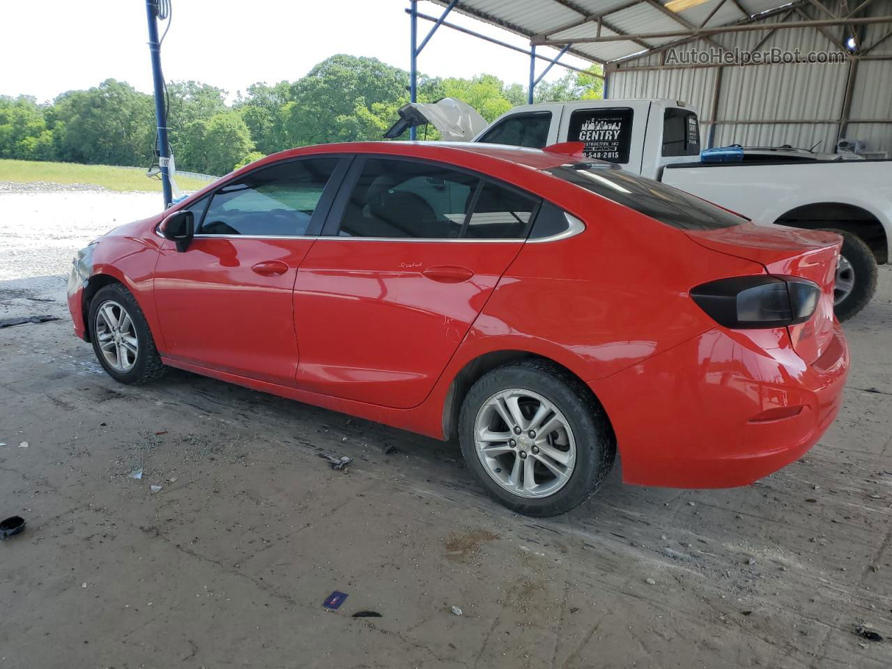 2018 Chevrolet Cruze Lt Red vin: 1G1BE5SM0J7168052