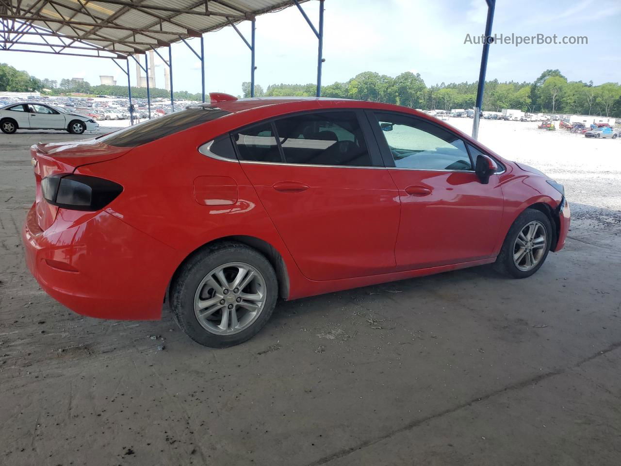 2018 Chevrolet Cruze Lt Red vin: 1G1BE5SM0J7168052