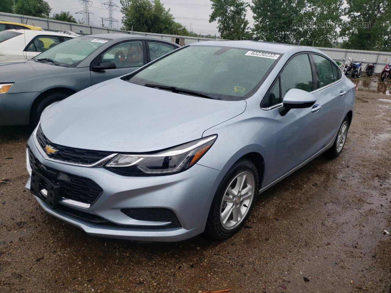 2018 Chevrolet Cruze Lt Turquoise vin: 1G1BE5SM0J7177124