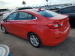 2018 Chevrolet Cruze Lt Red vin: 1G1BE5SM0J7177334