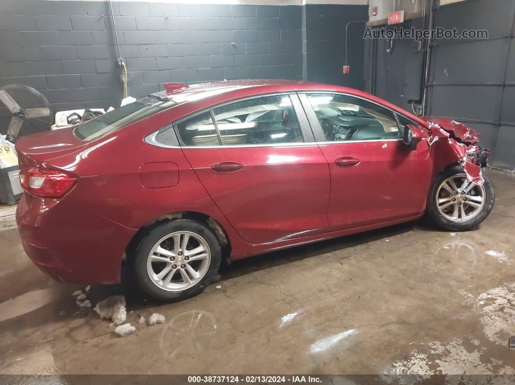 2018 Chevrolet Cruze Lt Auto Red vin: 1G1BE5SM0J7193100