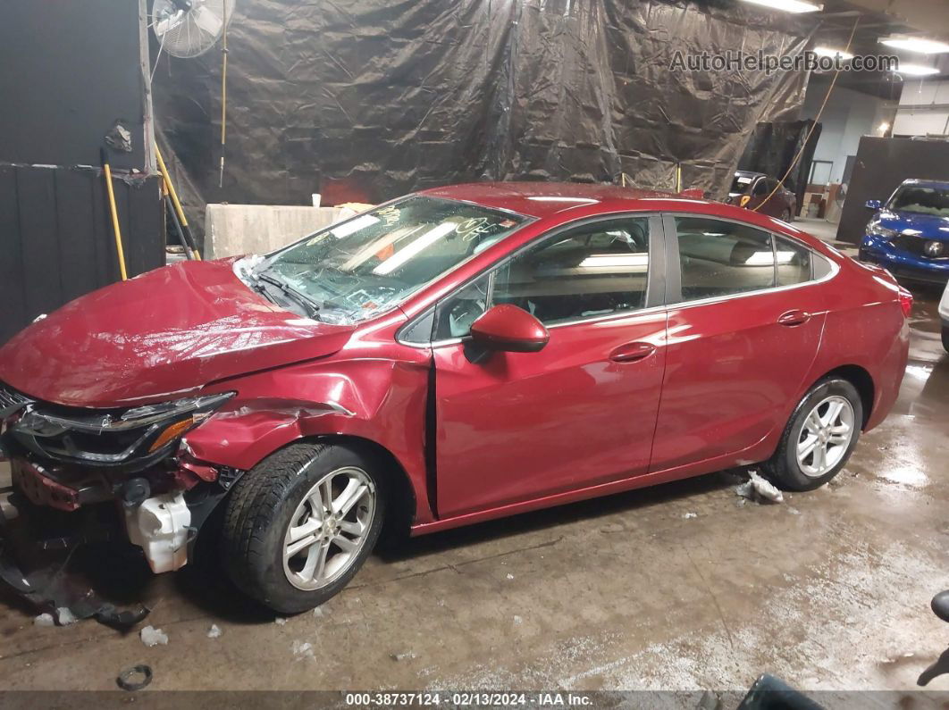 2018 Chevrolet Cruze Lt Auto Red vin: 1G1BE5SM0J7193100