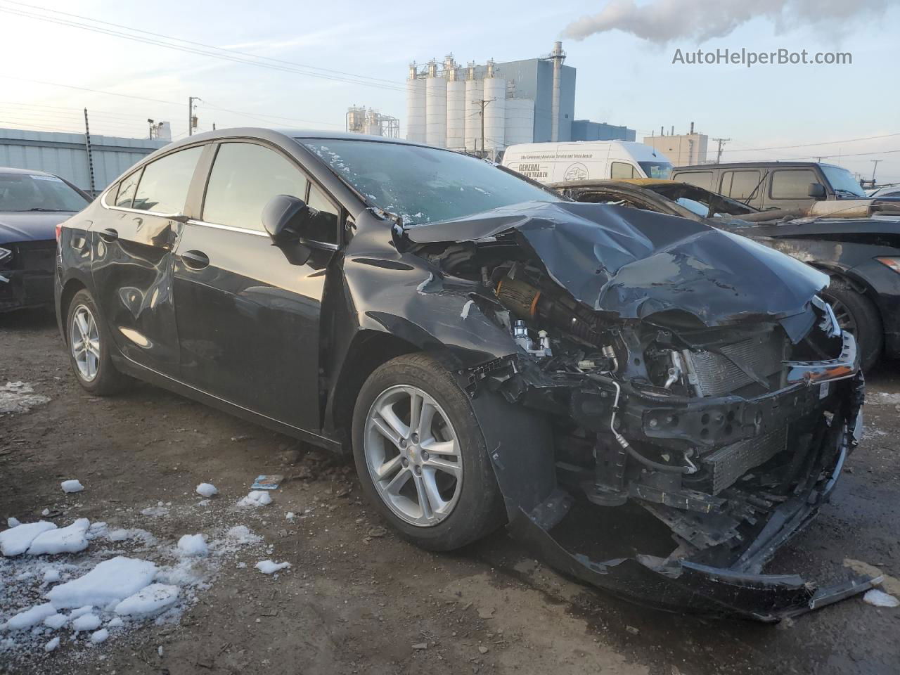 2018 Chevrolet Cruze Lt Black vin: 1G1BE5SM0J7200076