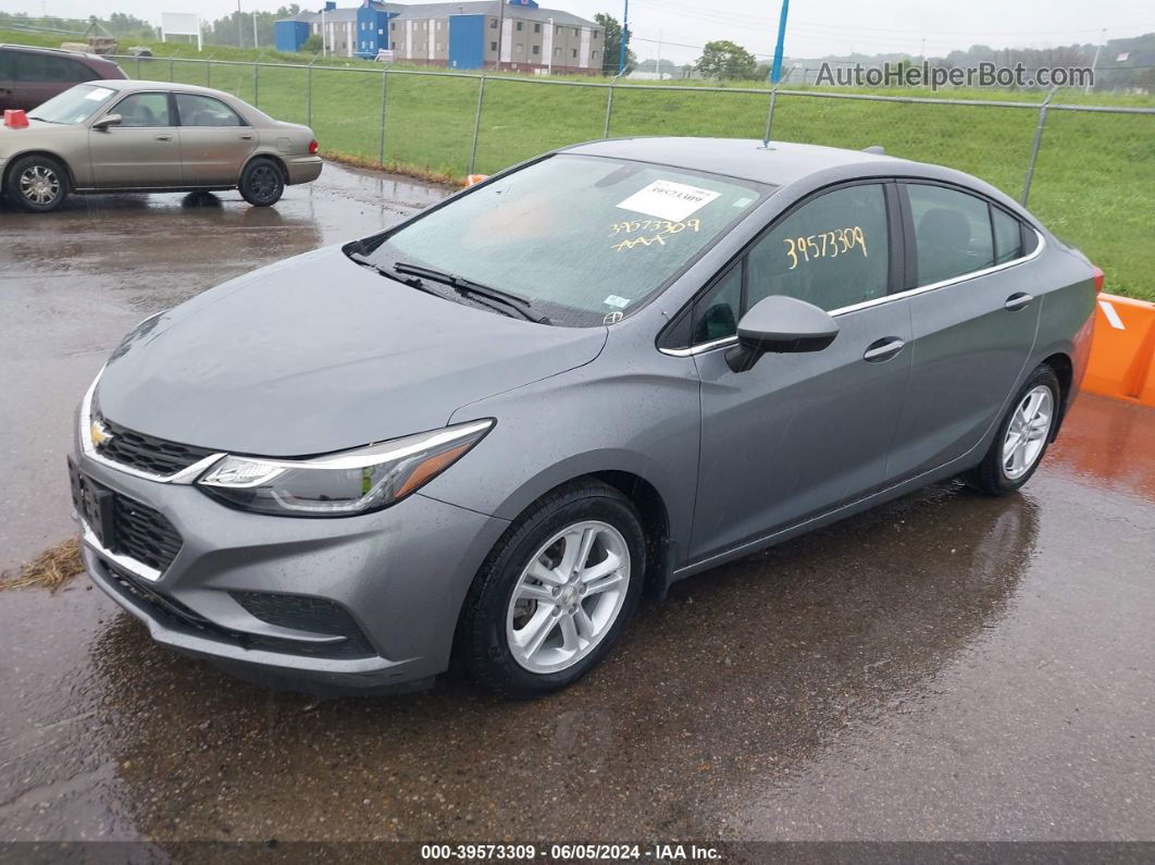 2018 Chevrolet Cruze Lt Auto Gray vin: 1G1BE5SM0J7215032