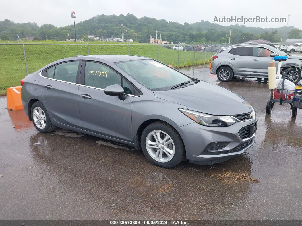 2018 Chevrolet Cruze Lt Auto Gray vin: 1G1BE5SM0J7215032