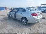 2018 Chevrolet Cruze Lt Auto Silver vin: 1G1BE5SM0J7229075