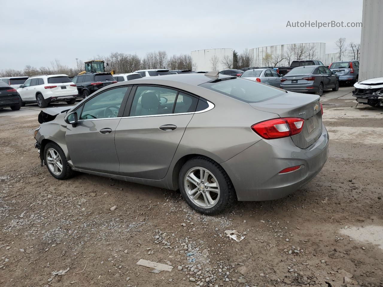 2018 Chevrolet Cruze Lt Серый vin: 1G1BE5SM0J7234874