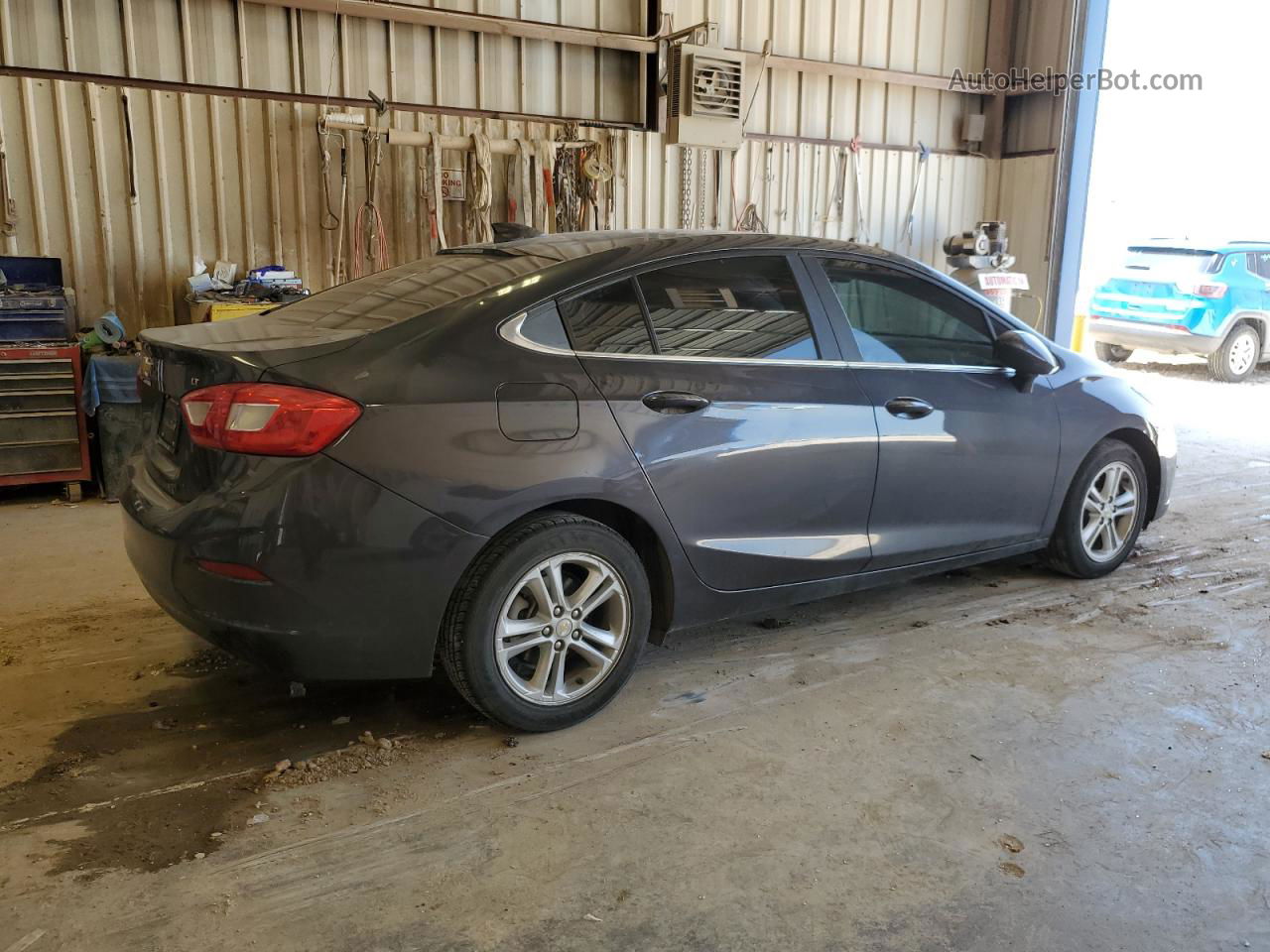 2016 Chevrolet Cruze Lt Gray vin: 1G1BE5SM1G7275426