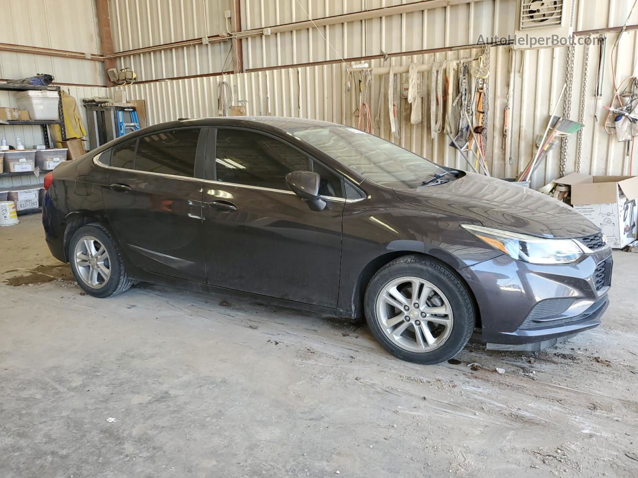 2016 Chevrolet Cruze Lt Gray vin: 1G1BE5SM1G7275426